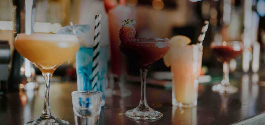Drinks at Smokey Barrels Birmingham